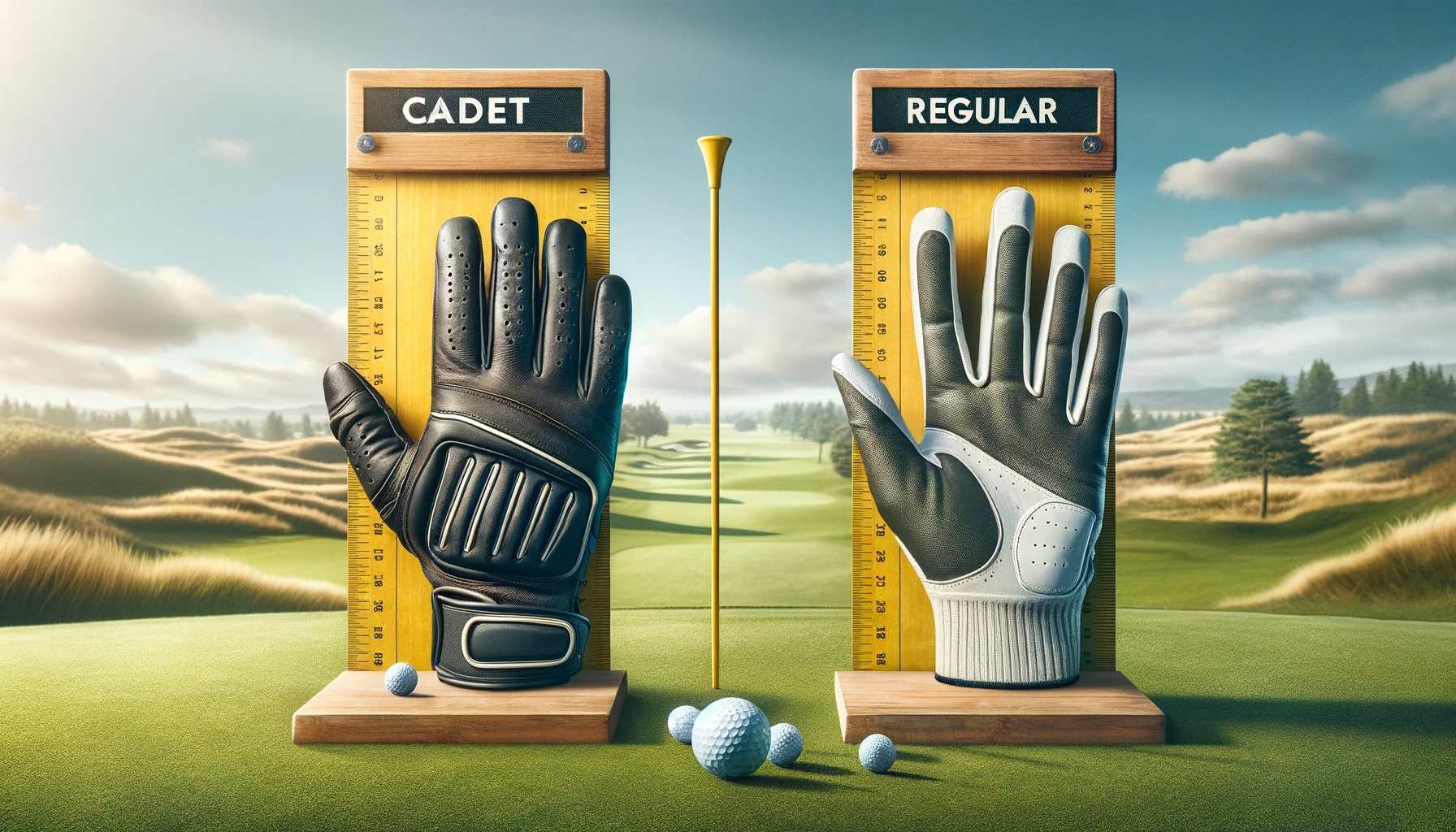 Cadet vs Regular Golf Gloves Cadet vs Regular Golf Gloves